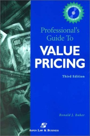 Professional's Guide to Value Pricing,Used
