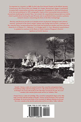Flora of the Erie Islands: Its Origin, History and Change,Used