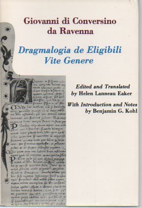Dragmalogia De Eligibili Vite Genere,Used