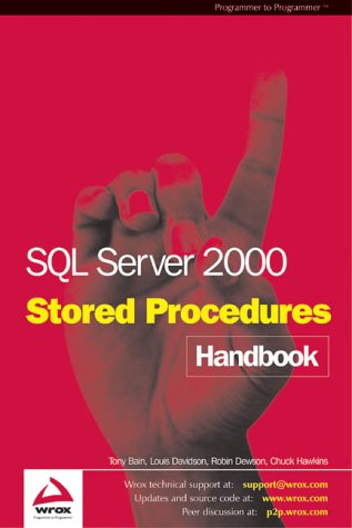 SQL Server 2000 Stored Procedure Handbook,Used