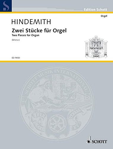 TWO PIECES FOR ORGAN ORGUE,New