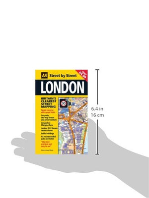 London: Street By Street (Aa Street By Street)-used