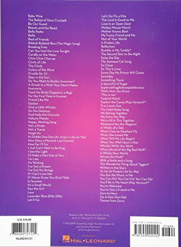101 Disney Songs: for Violin,New