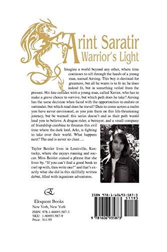 Arint Saratir: Warrior's Light,Used