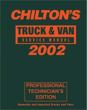Truck & Van Service Manual 19982002  Annual Edition (Chilton Service Manuals),Used