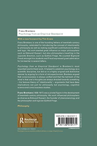 Psychology from An Empirical Standpoint (Routledge Classics),Used