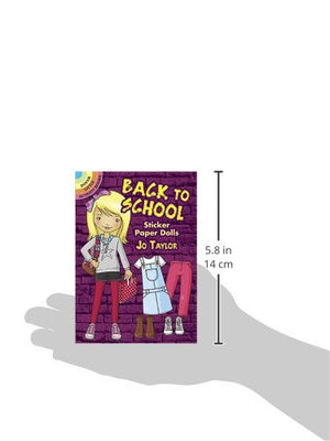 Back To School Sticker Paper Dolls (Dover Little Activity Books: Fashion),Used