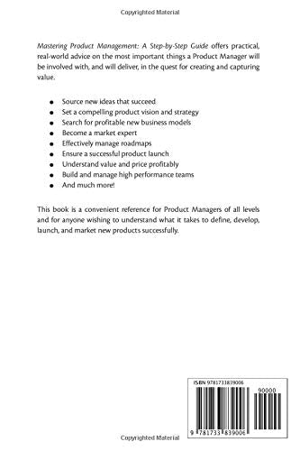 Mastering Product Management: A StepbyStep Guide,Used