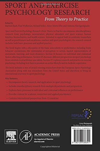 Sport and Exercise Psychology Research: From Theory to Practice,Used