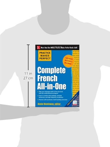 Complete French Allinone (Practice Makes Perfect) (French And English Edition),Used