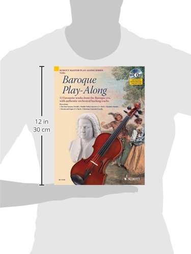 Baroque PlayAlong for Violin: 12 Favorite Works from the Baroque Era,Used
