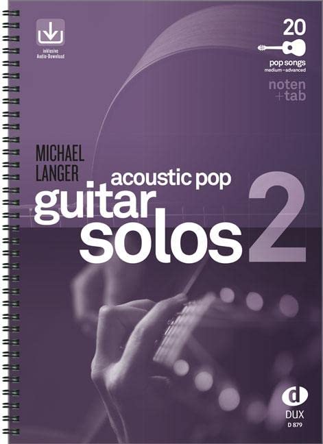 Acoustic Pop Guitar Solos 2: Noten & TAB  medium/advanced,Used