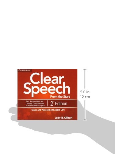 Clear Speech from the Start Class and Assessment Audio CDs (4): Basic Pronunciation and Listening Comprehension in North America,Used