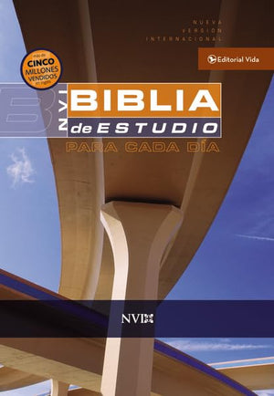 La Biblia De Estudio Para Cada Dia Nvi (Spanish Edition),Used