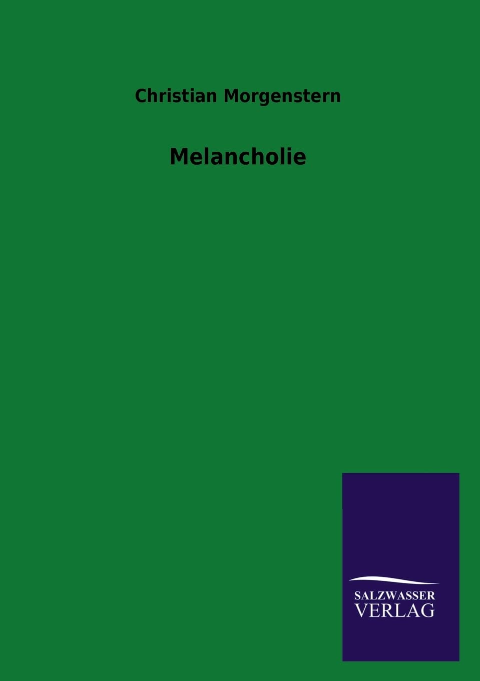 Melancholie (German Edition),Used