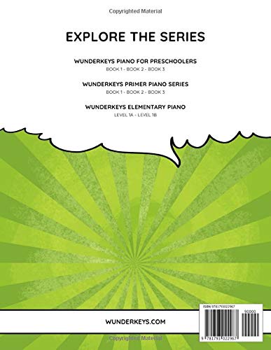 WunderKeys Elementary Piano Level 1A,Used