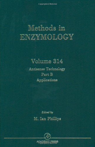 Antisense Technology, Part B: Applications (Volume 314) (Methods In Enzymology, Volume 314),Used