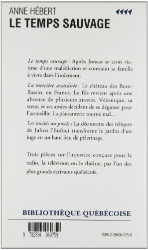 Le Temps Sauvage/Lamerciere Assassinee/Les Invites Au Proces,Used