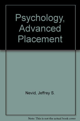 Psychology, Advanced Placement,New