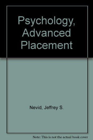 Psychology, Advanced Placement,Used