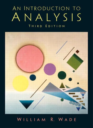 An Introduction to Analysis,New