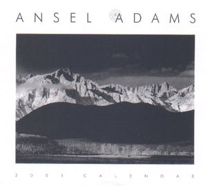 Ansel Adams 2001 Calendar,Used