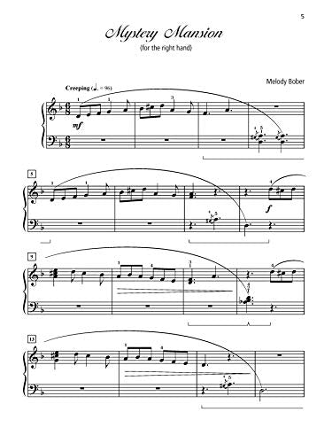 Grand OneHand Solos for Piano, Bk 4: 8 Early Intermediate Pieces for Right or Left Hand Alone,Used