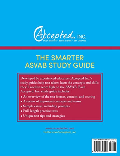 ASVAB Study Guide 20192020: ASVAB Review Book and Practice Test Prep Questions for the Armed Services Vocational Aptitude Batte,Used