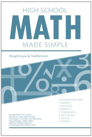 High School Math Made Simple,Used