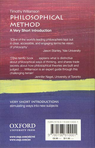 Philosophical Method: A Very Short Introduction (Very Short Introductions),Used