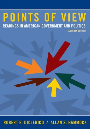 Points of View: Readings in American Government and Politics,Used