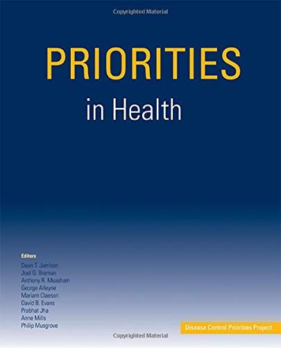 Priorities In Health,New