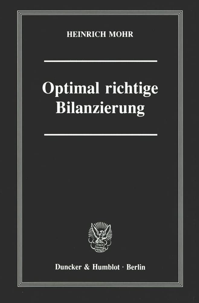 Optimal Richtige Bilanzierung (German Edition),Used