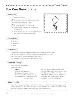 Follow The Directions & Draw It All By Yourself!: 25 Reproducible Lessons That Guide Kids To Draw Adorable Pictures,Used