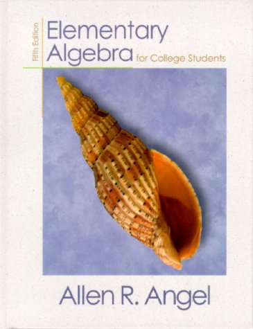 Elementary Algebra for College Students (5th Edition),Used