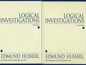 Logical Investigations, 2 VolumeSet,Used