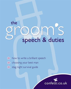 The Groom's Speech and Duties (Confetti),Used