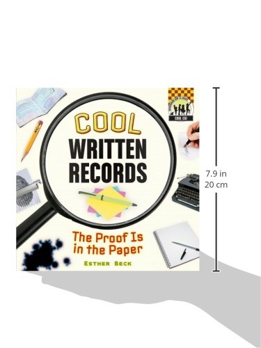 Cool Written Records: the Proof Is in the Paper: The Proof is in the Paper (Cool CSI),Used