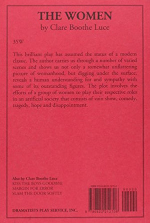 The Women. (Acting Edition For Theater Productions),Used
