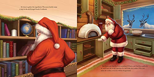 Cookies for Santa: A Christmas Cookie Story about Baking and Holiday Traditions  Includes Recipe for Santa's Favorite Cookies! ,Used