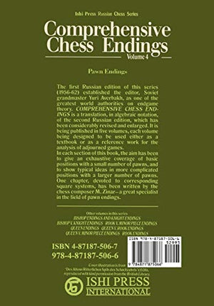 Comprehensive Chess Endings Volume 4 Pawn Endings,New