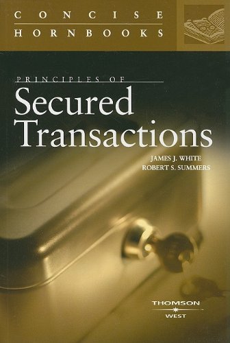 Principles of Secured Transactions (Concise Hornbook Series),Used