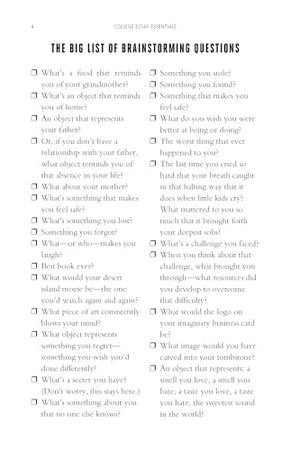 College Essay Essentials: A Stepbystep Guide To Writing A Successful College Admissions Essay,New