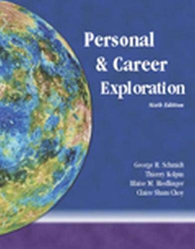 Personal And Career Exploration