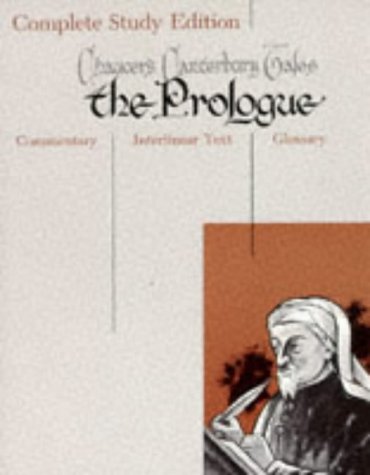 The Prologue (Chaucer's Canterbury Tales/Complete Study Edition),Used