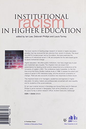 Institutional Racism in Higher Education [OP],New