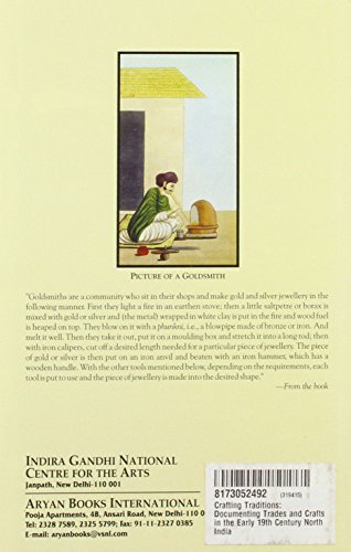 Crafting Traditions: Documenting Trades and Crafts in Early 19th Century North India,Used