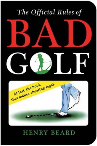 The Official Rules of Bad Golf,Used