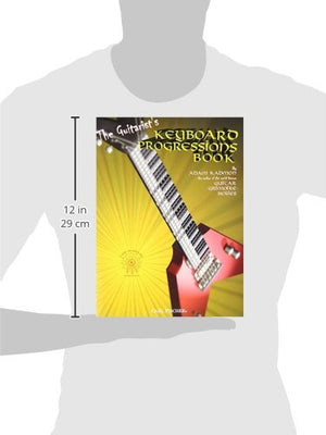 GT105  The Guitarist's Keyboard Progressions Book (GUITARE),Used