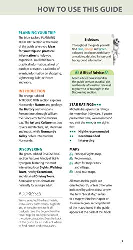 Michelin Green Guide Normandy: Travel Guide (Green Guide/Michelin)